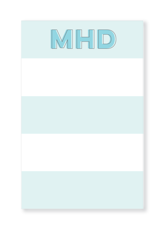 aqua stripe