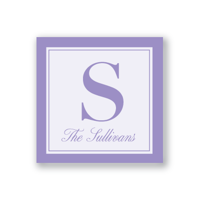 initial sticker
