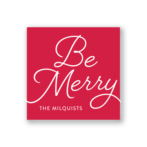 be merry sticker
