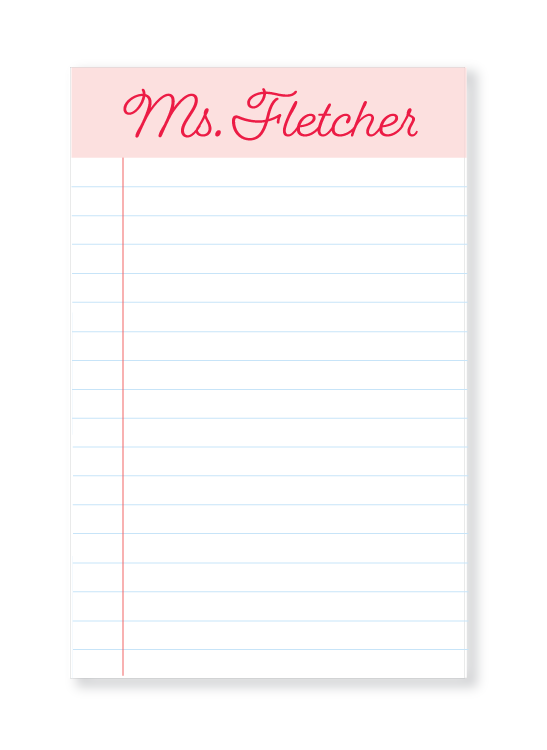 pink teacher