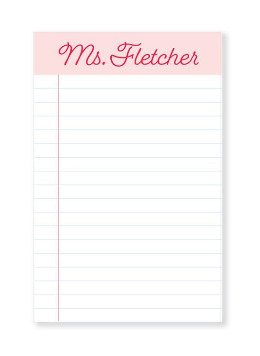 pink teacher